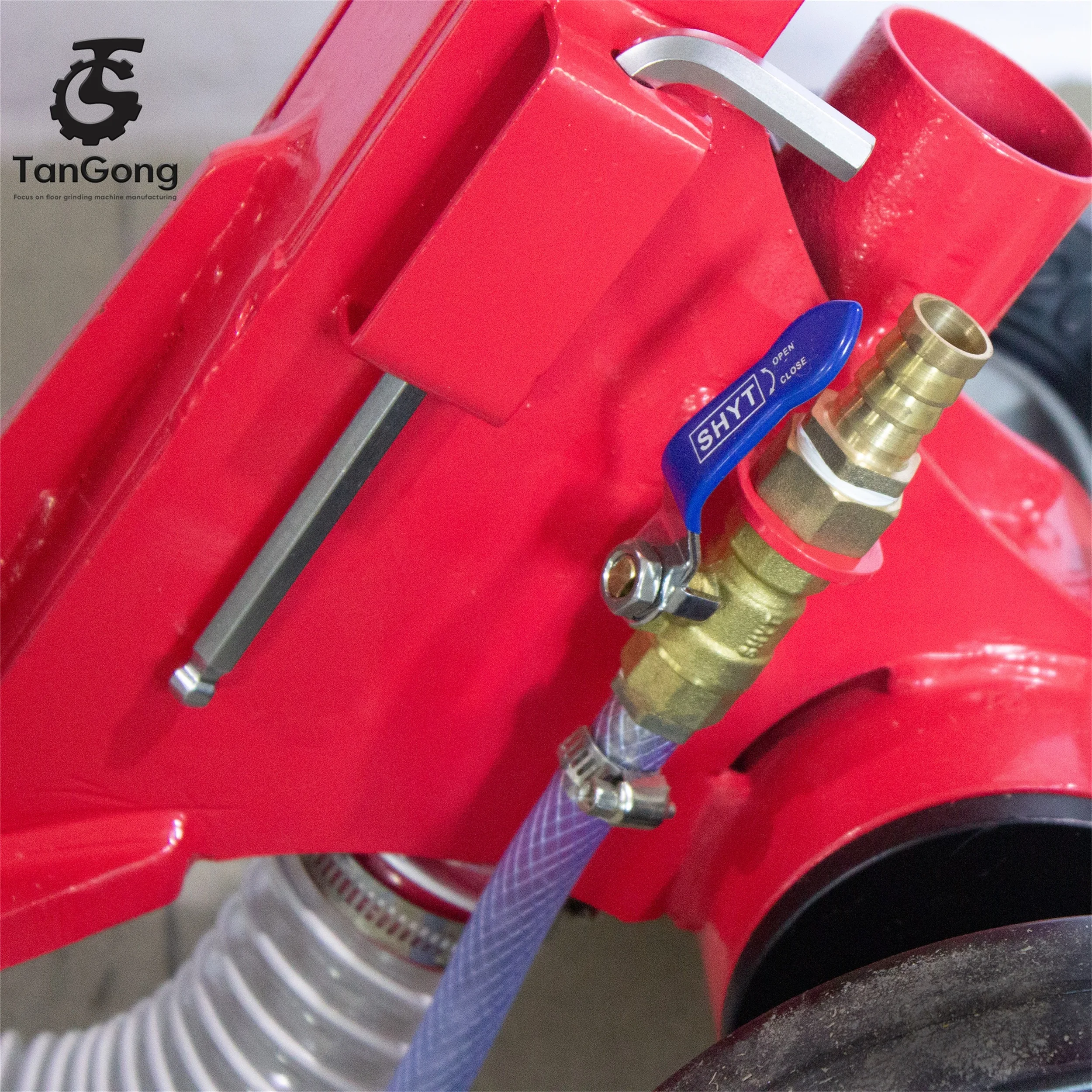 Planetary Concrete Floor Grinder Polisher Single Disc Floor Grinding Polishing Machine Concrete Grinding Machine