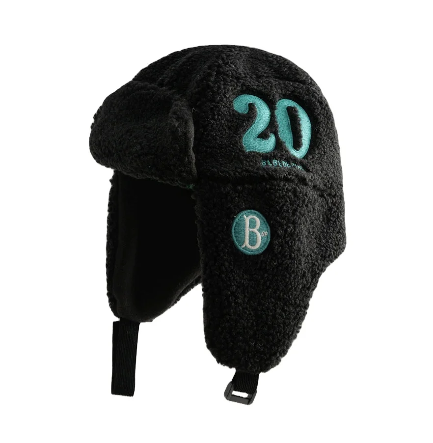 New Fashion Winter Custom Logo Wool Earflap Hat