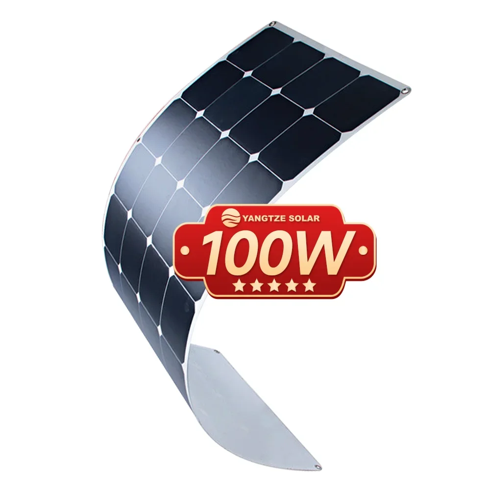 Прямая поставка с завода Yantze Гибкая солнечная панель 100 Вт сертификатами TUV и CE