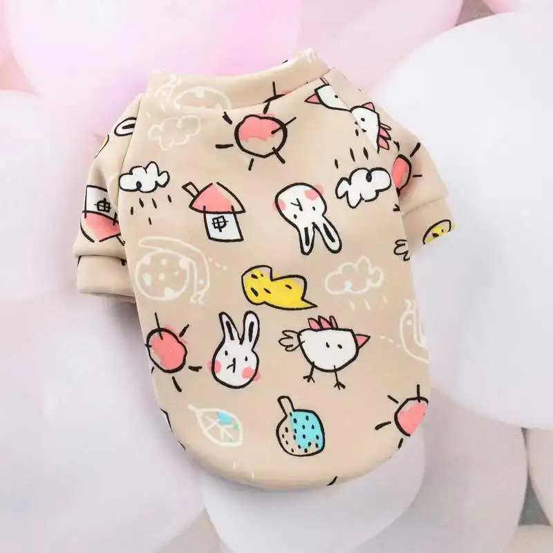 2024 New Arrival Fashion Wholesale Solid Color Pet Jacket For Dog Winter warm Autuom