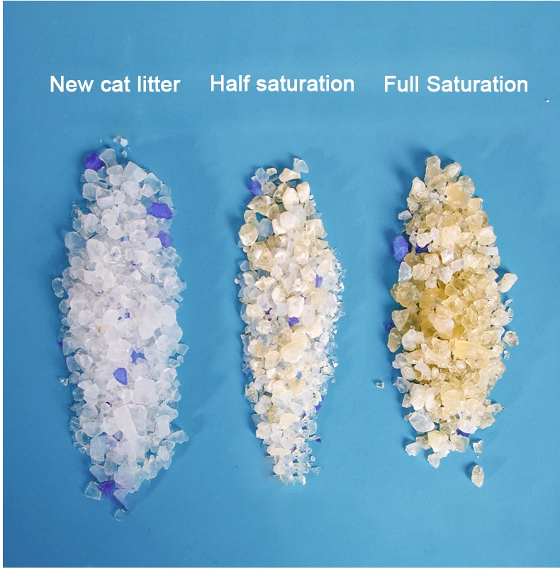 Tigersong OEM Factory Wholesale Custom Silicone Cat Litter Highly Absorbent Silicone Crystal Cat Litter Sand
