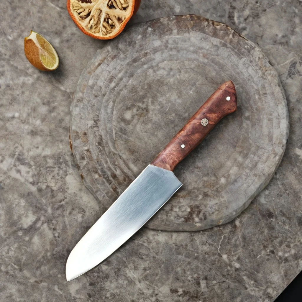 180mm 7inch Kitchen Chef Knife Austria M390 Powder Steel Handcrafted Japanese Santoku Knife CUSTOM All Kinds Of Blade Type