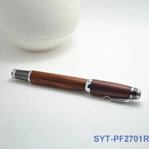 High end wooden fountain pen made of various wood options