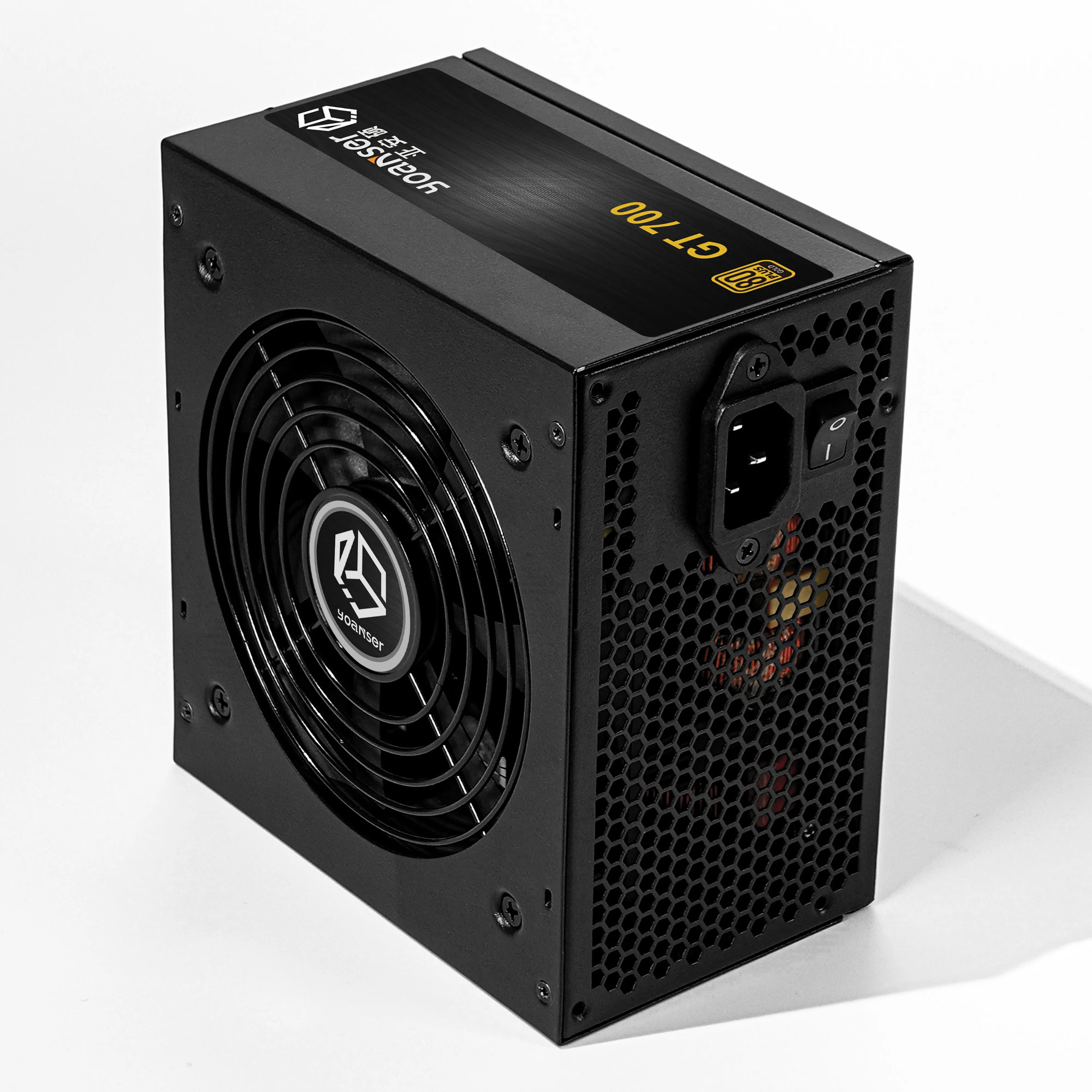 Лидер продаж 80 + золото 12 см черный FDB вентилятор кабели под заказ полный модульный блок питания постоянного тока структура atx источники 700