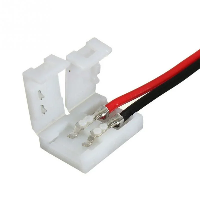 Кабель 22AWG RGB/RGBW 4-контактный двойной зажим 5-контактный Штекер JST штекер-разъем 1 метр длиной для светодиодной ленты