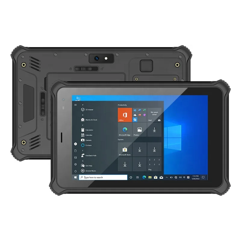 WinPad W89 Windows 10 IP67 Водонепроницаемый 4G LTE защищенный планшет RJ45 M7N GNSS 1000 Nits Sunglight экран 8 дюймов windows