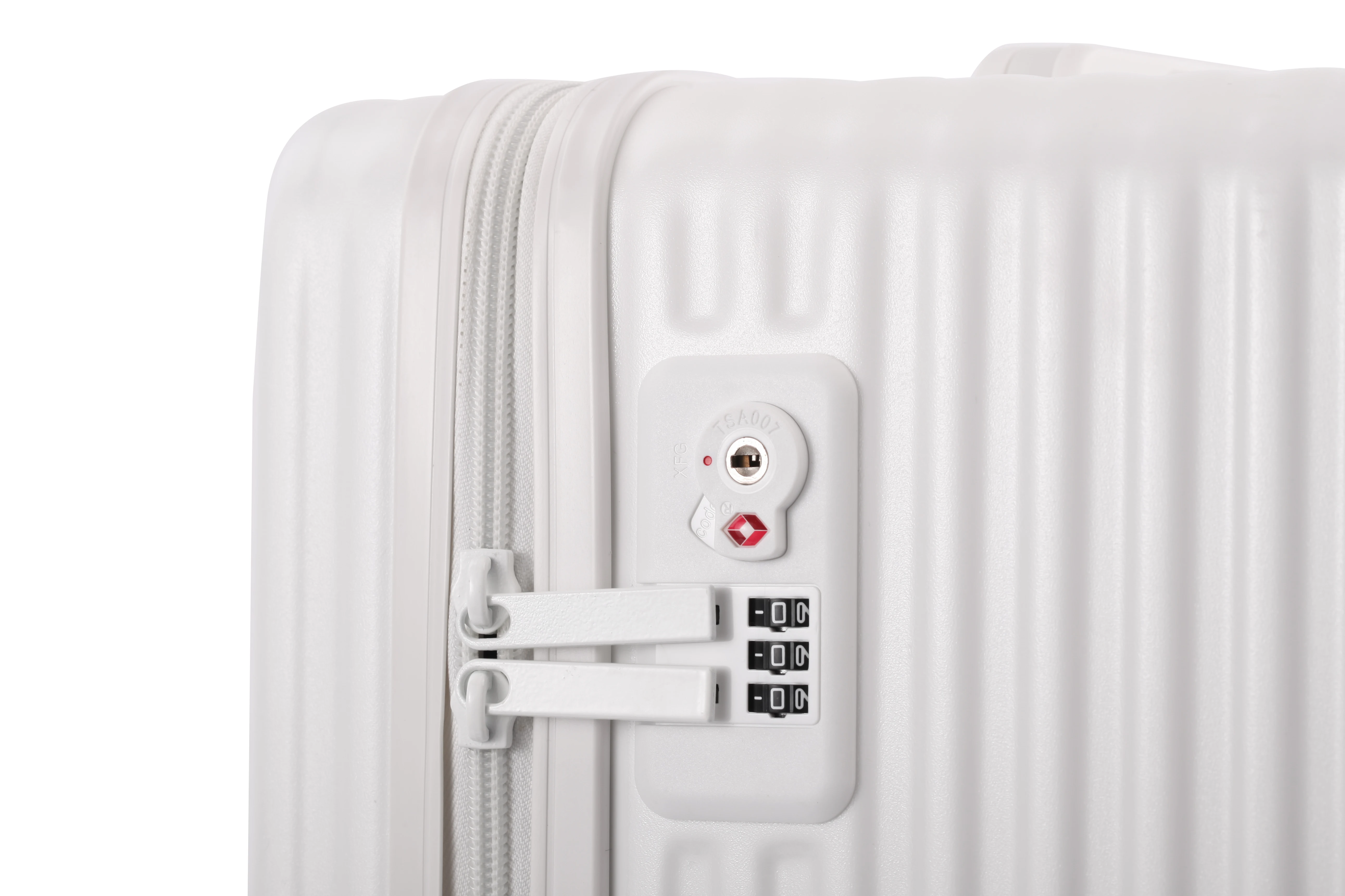 PC luggage with aluminum frame trolley suitcase OEM ODM acceptable 20/24/28 inch durable with Spinner wheel anti-theft lock