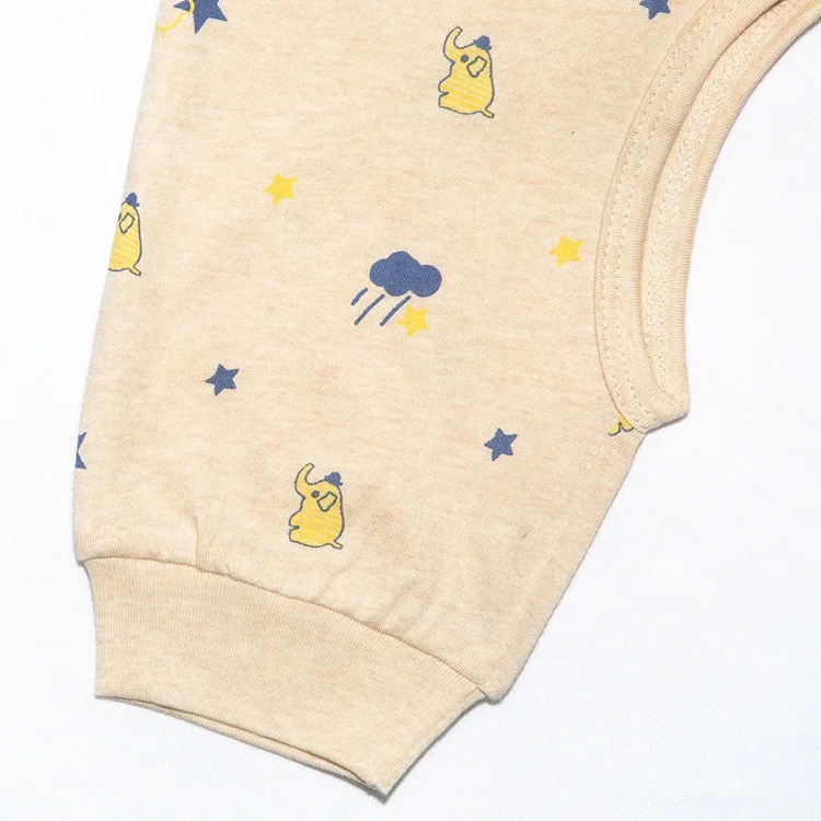 
Hot sales Cotton baby clothing set 3 pcs longsleeve romper hat and bibs new style for baby 