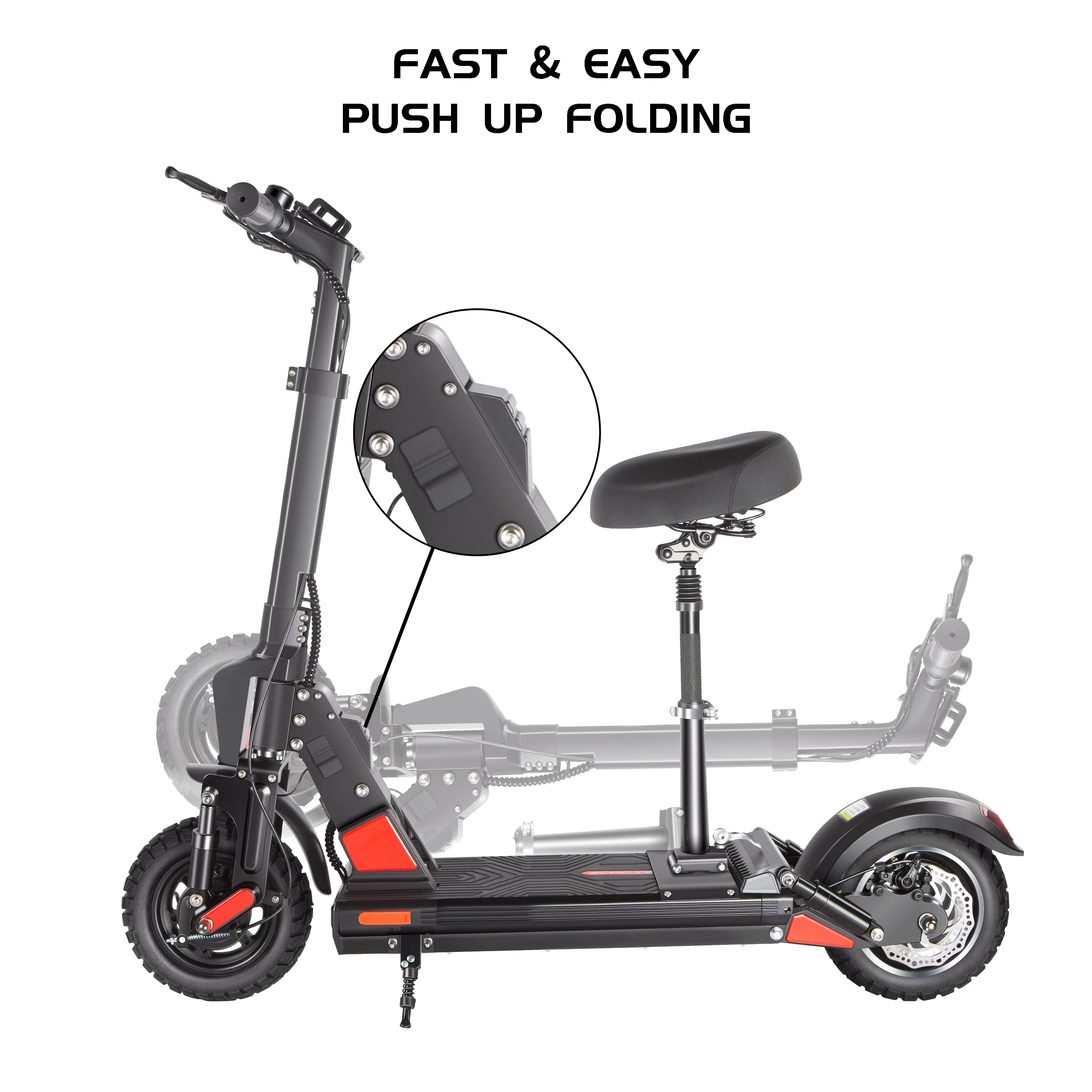  Bogist C1 pro DDP UK eu warehouse 28 mph 10 inch electric scooters 500W motor power e scooter for
