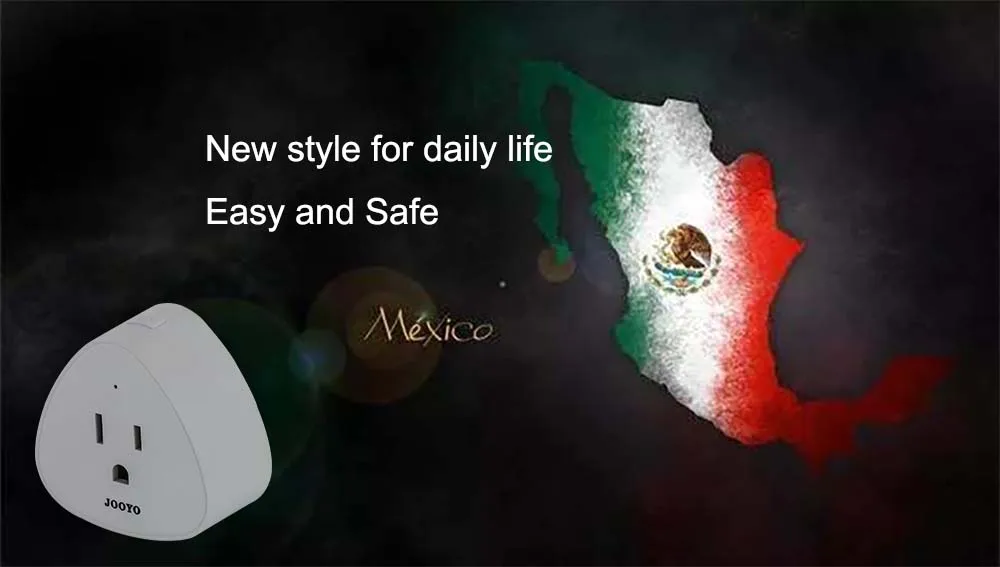 enchufe inteligente wifi 10A/16A 110v smart plug con conexion wifi soporte Amazon Alexa Google Assistant de voz mexicano