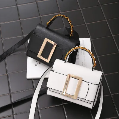 MINI Solid Color PU Leather Crossbody Bags For Women Luxury 2020 Fashion Shoulder Handbags Lady Summer Totes and Purses
