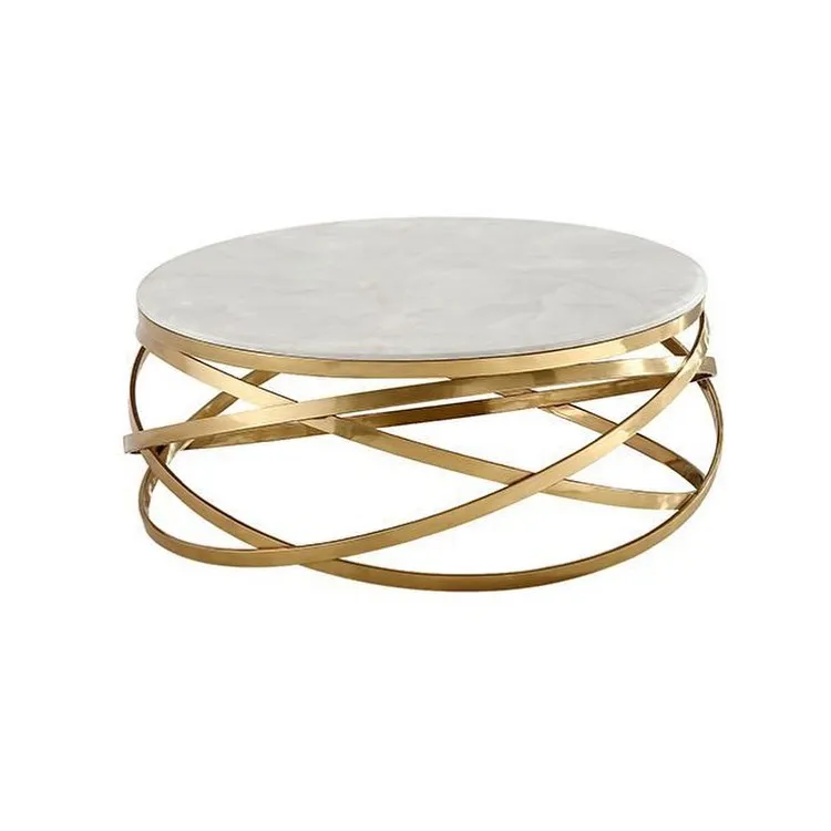 
Modern universe glass coffee tables 