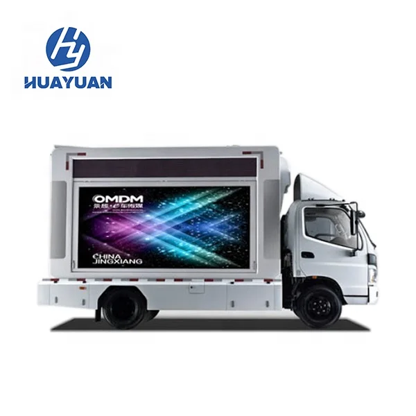 P3.91 P5 P6 Led screen advertising roadshow truck