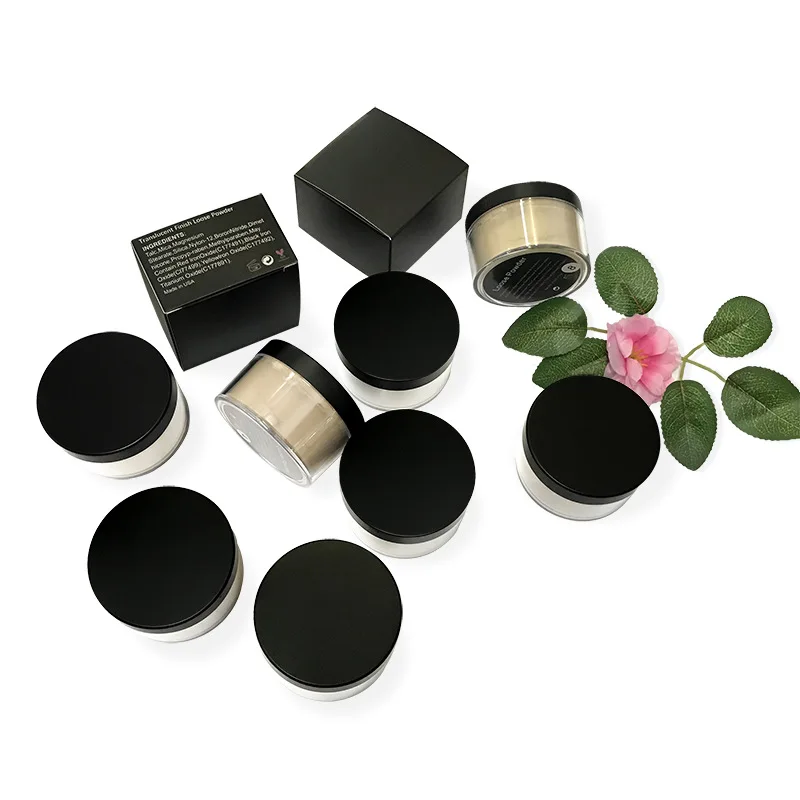 Wholesale Private Label 17 Colors Powder Oil Control Smooth Formula Waterproof Long Lasting Matte Setting Loose Powder