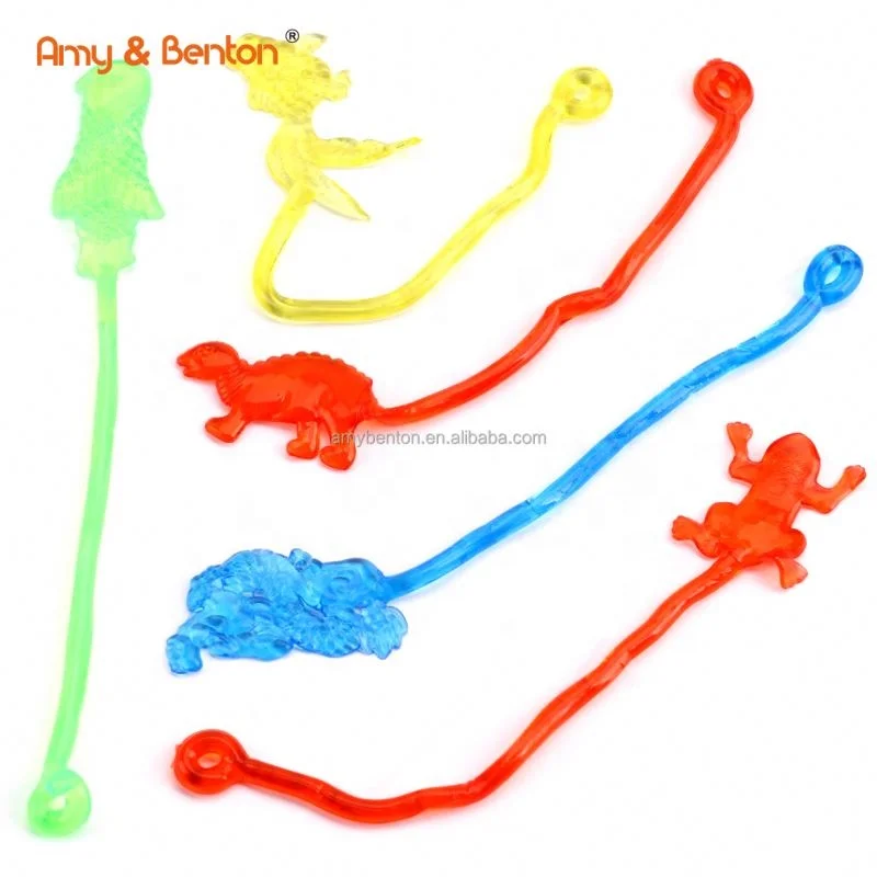SS Novelty other novelty & gag toys dinosaurs, goldfish, little frogs animal sticky hands sticky stretchy toys for kids