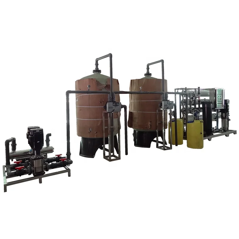 8M3/H Brackish Water RO System for Bottled Drinking Water (8000L/H)