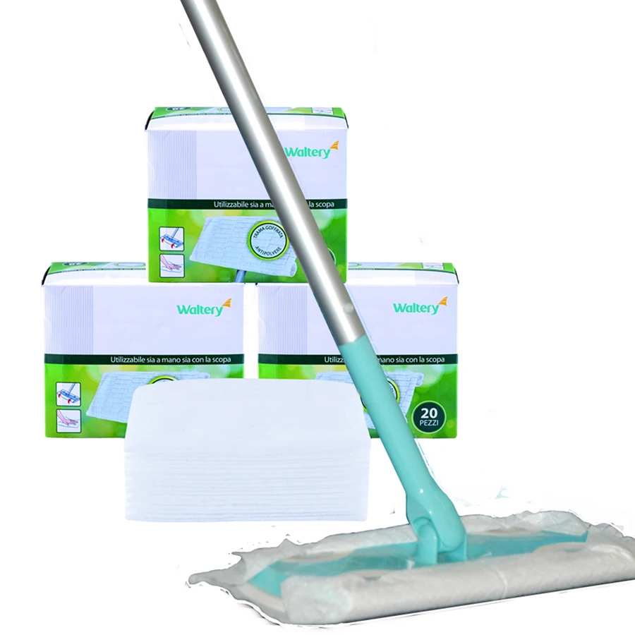 Disposable Mop Sweeper Dust Wipes Floor Dust Cleaning Cloth  Non-woven Dry Mop For Floor