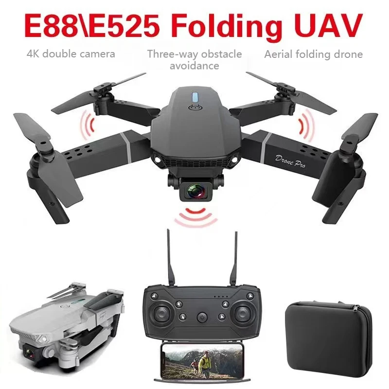Mini Pocket RC Helicopter Drone with 1080P HD Camera WIFI FPV Height Hold Foldable Quadcopter Gift Beginners Plastic Material
