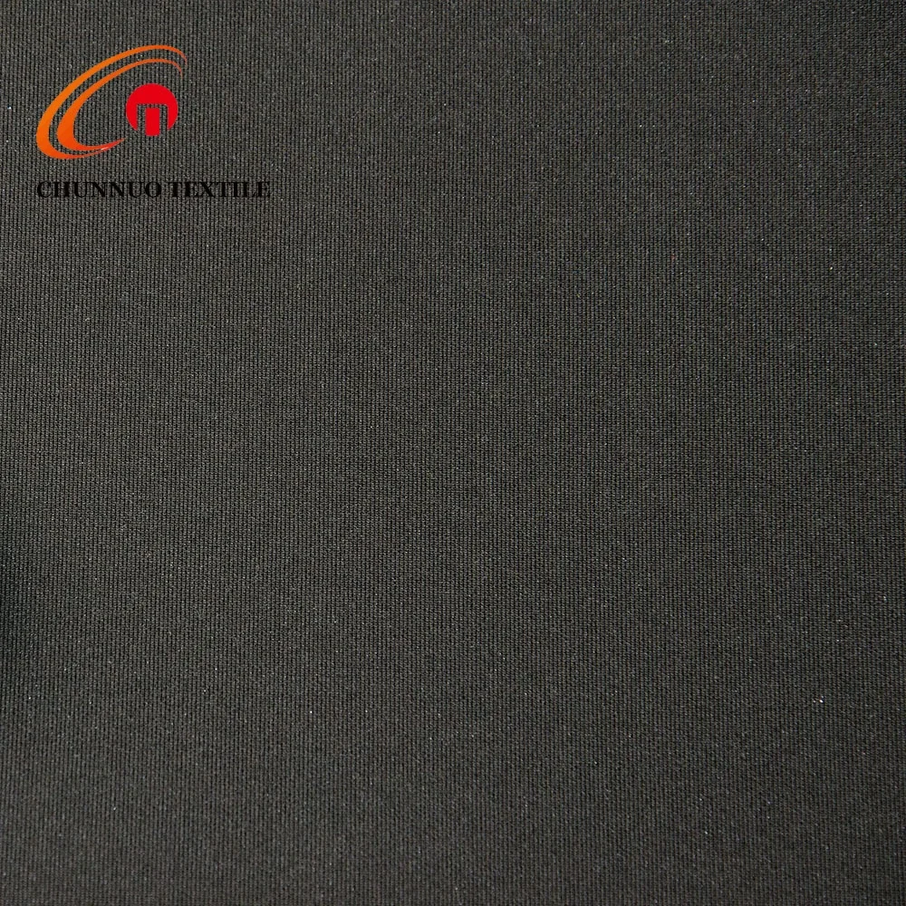 Chunnuo Textile Sandwich Scuba Knitted Fabric 75D polyester Spandex Plain Dyed Scuba 3D Sandwich Fabric