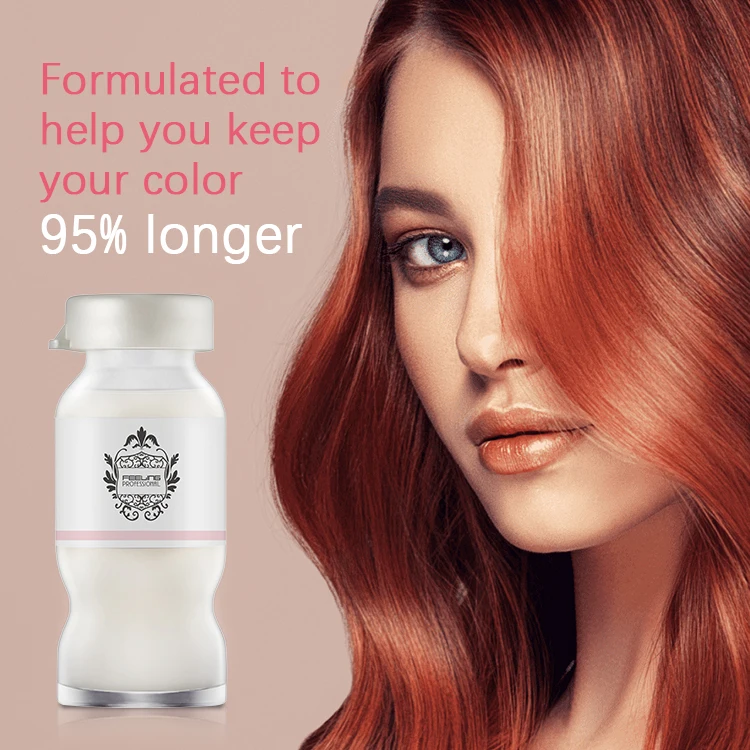 OEM Pro-Hair Nelumbium & Protein Color-Treated Essence Serum Powerdose 15ml After dye Anti-oxidant Wheat protein Treatment