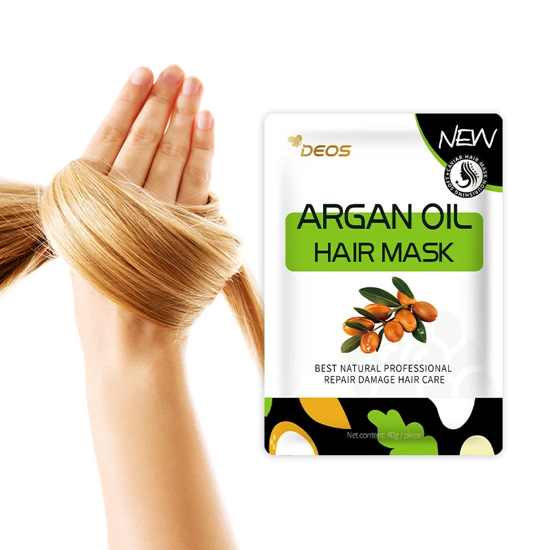 Anti-dandruff long-lasting nourishing hair softening hair mask argan oil hair mask