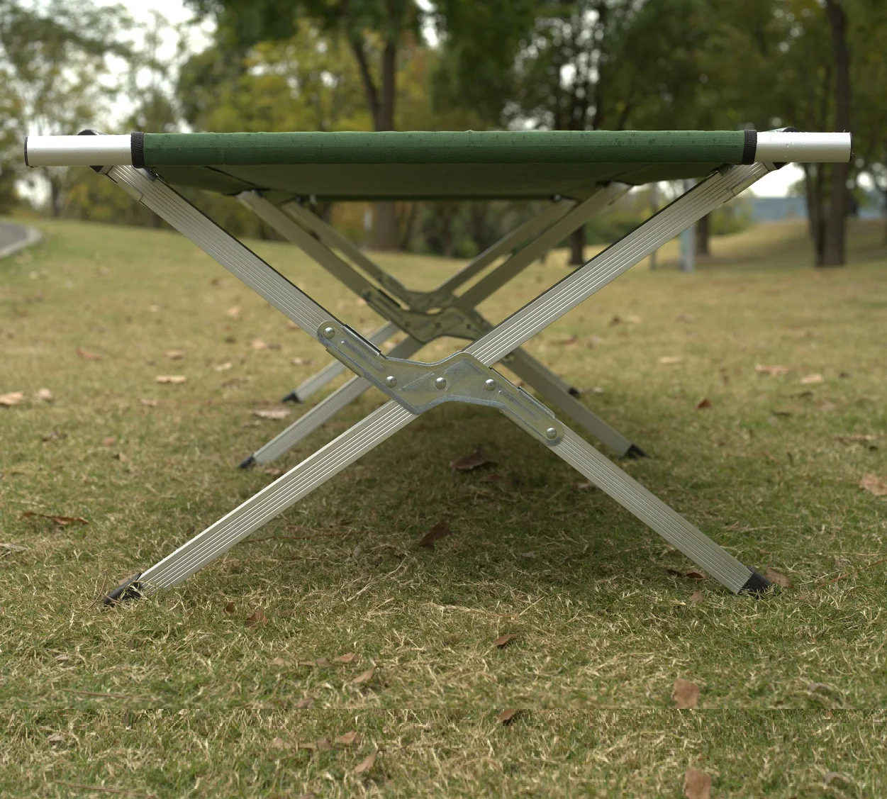2024 портативный складной тканевый из нержавеющей стали Cama De Camping Plegable на открытом воздухе Современная спальная кроватка походная кровать