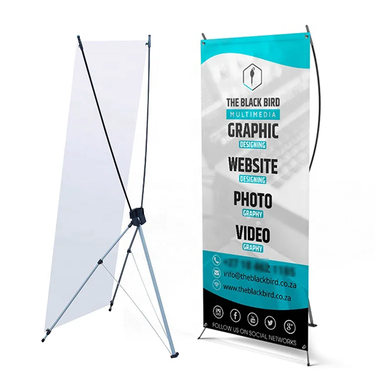 Подставки для баннеров X-Frame легкие и портативные подставки X-Spider производители оптовики напечатанные на заказ