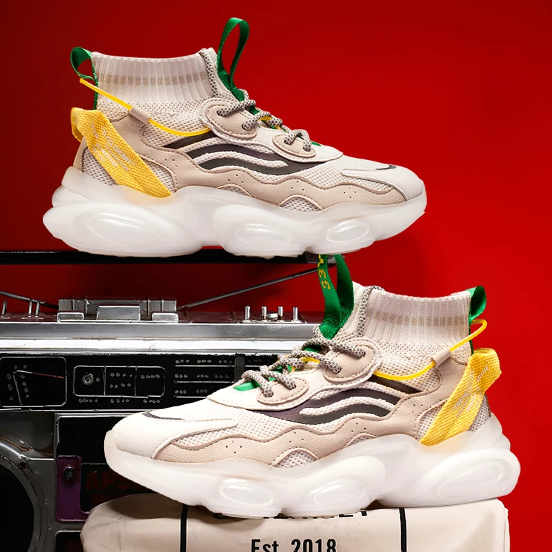 Беговые кроссовки Yeezy легкая вязаная сетчатая обувь для повседневной