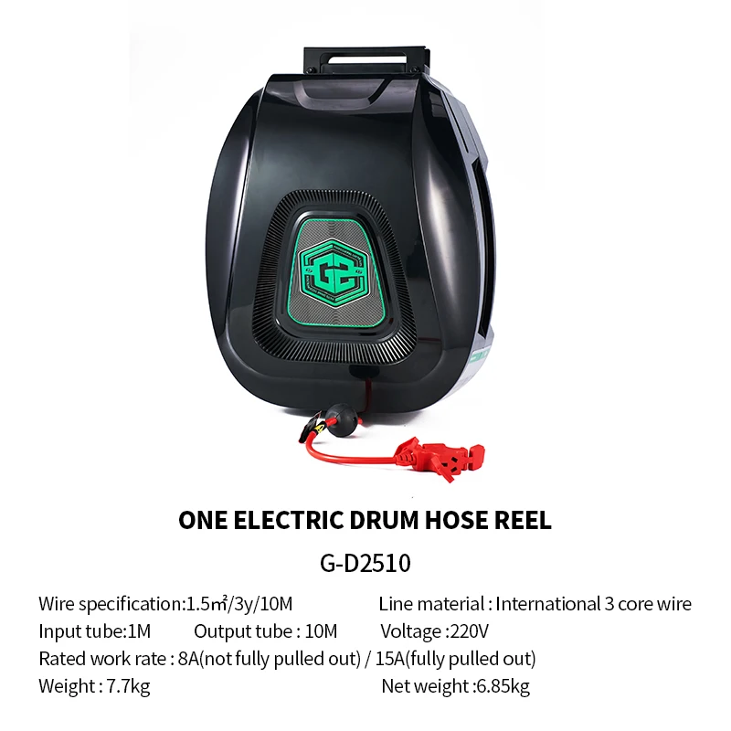 Car workshop product water air electric pressure washer hose reel single car detailing equipment tools