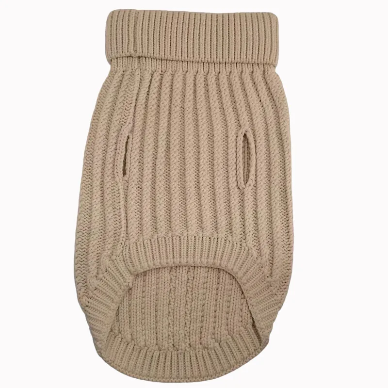 Dog Sweater Warm Jumper Pet Twist in Autumn Early Winter Puppy Jacket Dogs Clothes