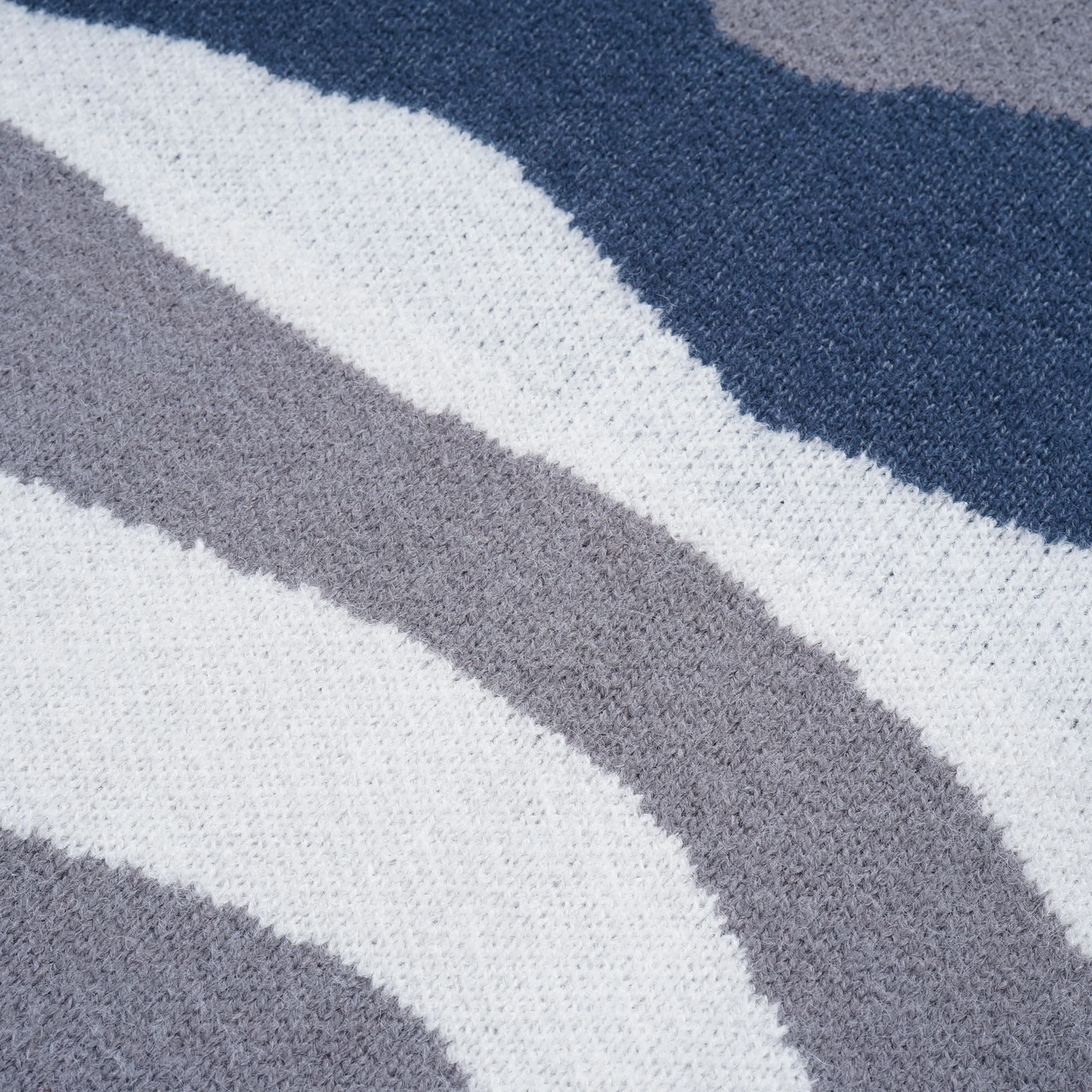 Nanteng Custom High Quality Fit Jumper Jacquard Knitwear Irregular Pattern Stylish Crewneck Long Sleeve Mens Pullover Sweaters