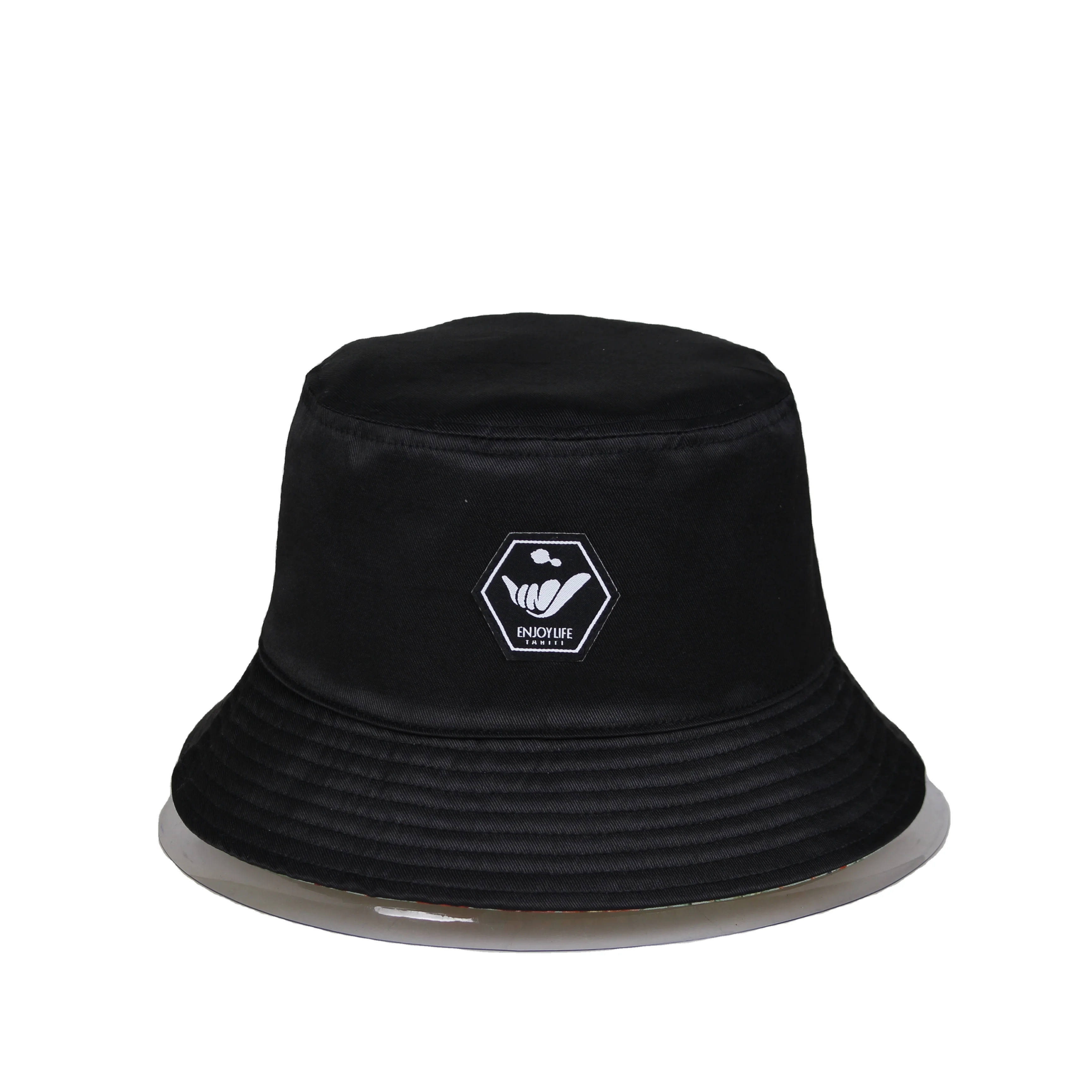 factory custom outdoor four seasons all over digital printed wide brim bucket hat fisherman cap wide for sun shade