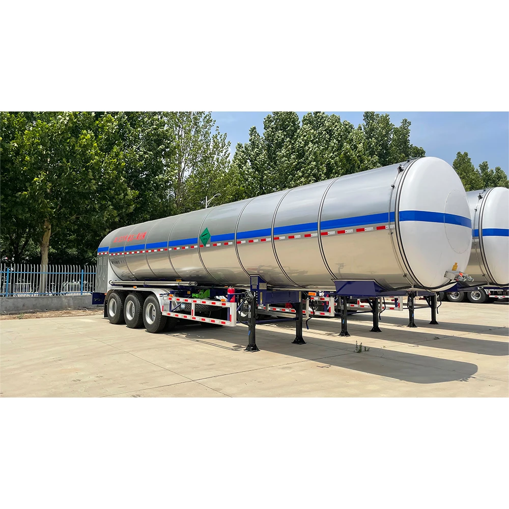 ZW Group 50 Cbm дизельное топливо танкер прицеп 35000- 550000L нефтяного топлива транспорт полуприцеп