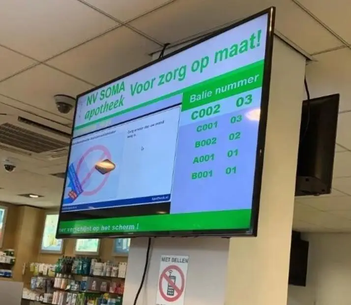  Floor Stand Wireless Calling Number Machine Touch Screen Ticket Issuing Dispenser Queue management system for Hospital
