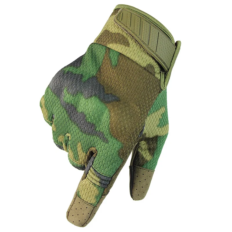 Army Military Combat Hunting Shooting Tactical Hard Knuckle Full Finger Gloves