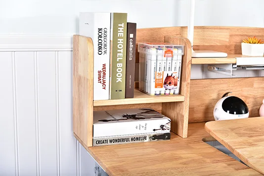 NEW adjustable study table and chair set  wooden  desk with drawers for kids