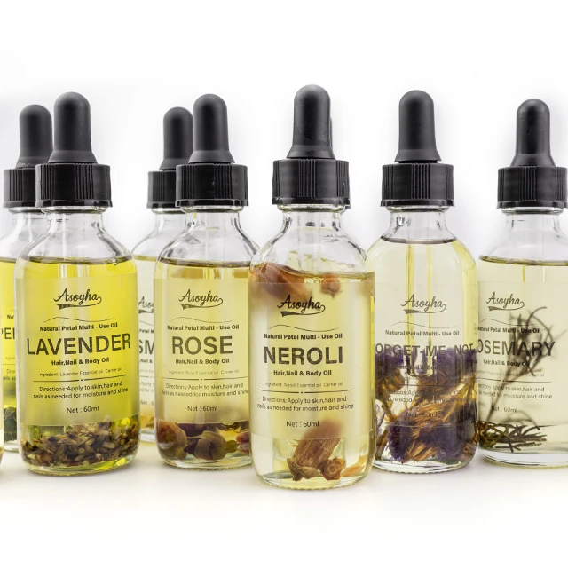 Popular New Bulk Private Label 15 Flavors Forget-me -not Jasmine Rose Multi use Petal Flowers Oil Essential Oil For Facial Care