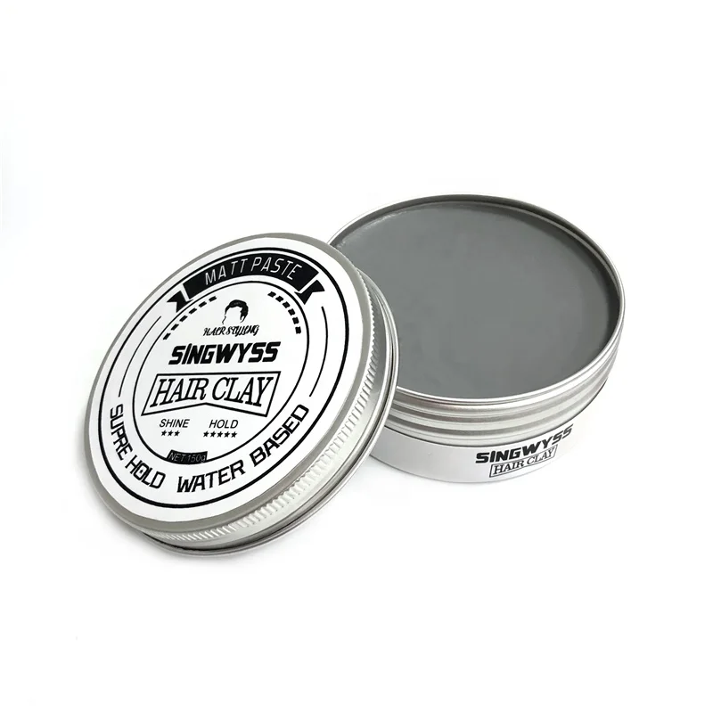 Natural Hairstyles Ultra Hold Volumizing Texture Hair Paste Matt Wax for Man