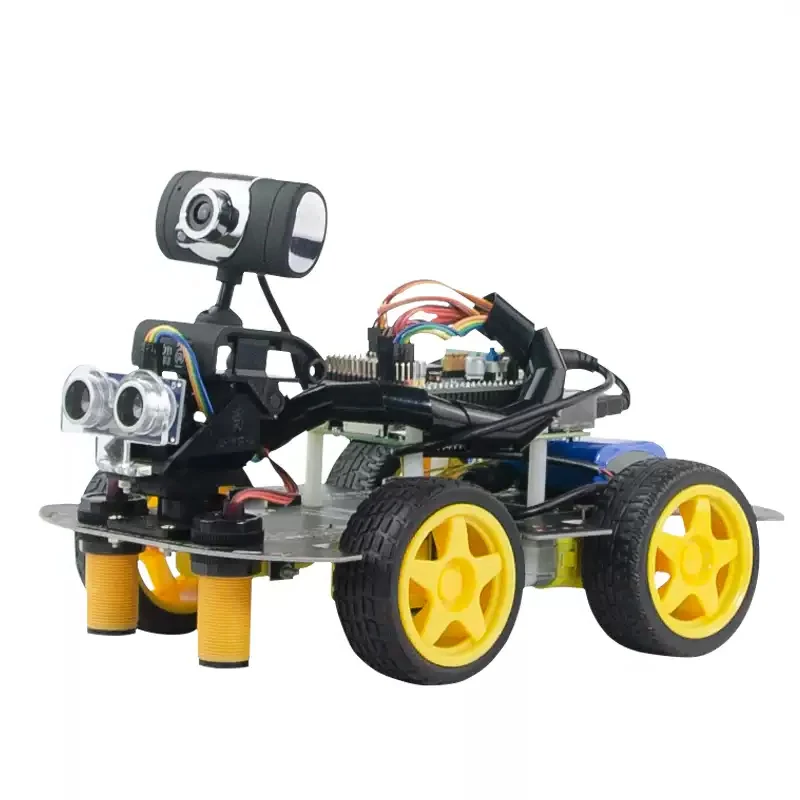 Programming education robot car iot ultrasonic intelligent obstacle avoidance programming car kit