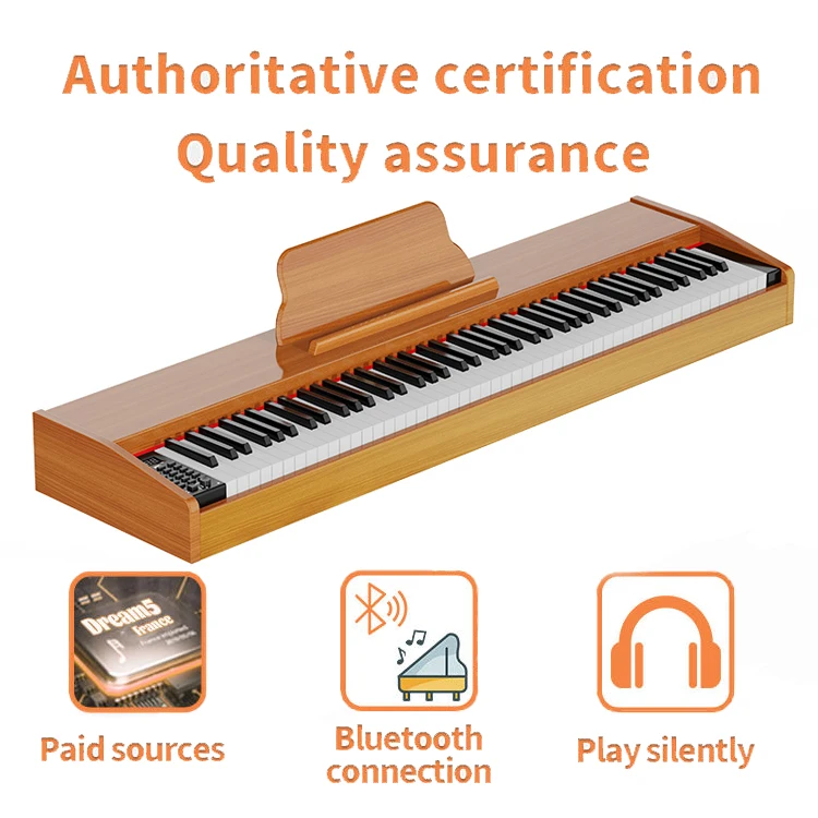 Factory Direct Digital Piano Digital Keyboard 88 Keys Piano Electronic 88 Weighted Key Price Piano