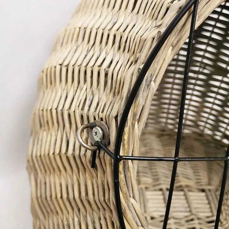 Wicker Pet Tent Cat Dog House Pet Dog Tent Bed House Wicker Pets Home House