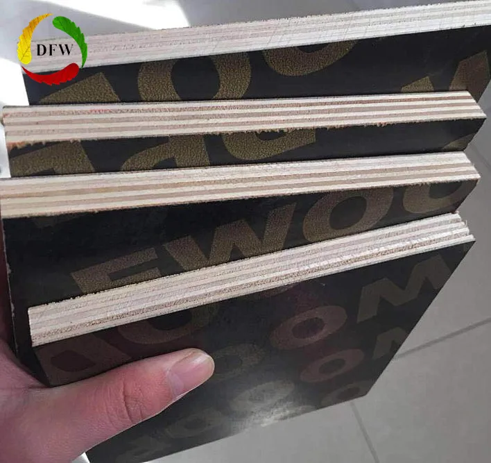 WBP Glue Plain film faced plywood with poplar core/Eucalyptus core