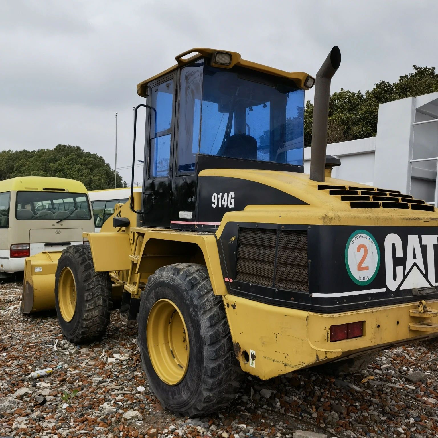 Good condition CAT construction machine 8 Ton CAT Caterpillar wheel loader CAT 914G used  loader 914G