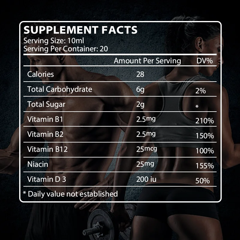 Private Label Healthy appetite booster liquid drink syrup effective weight gain syrup supplements