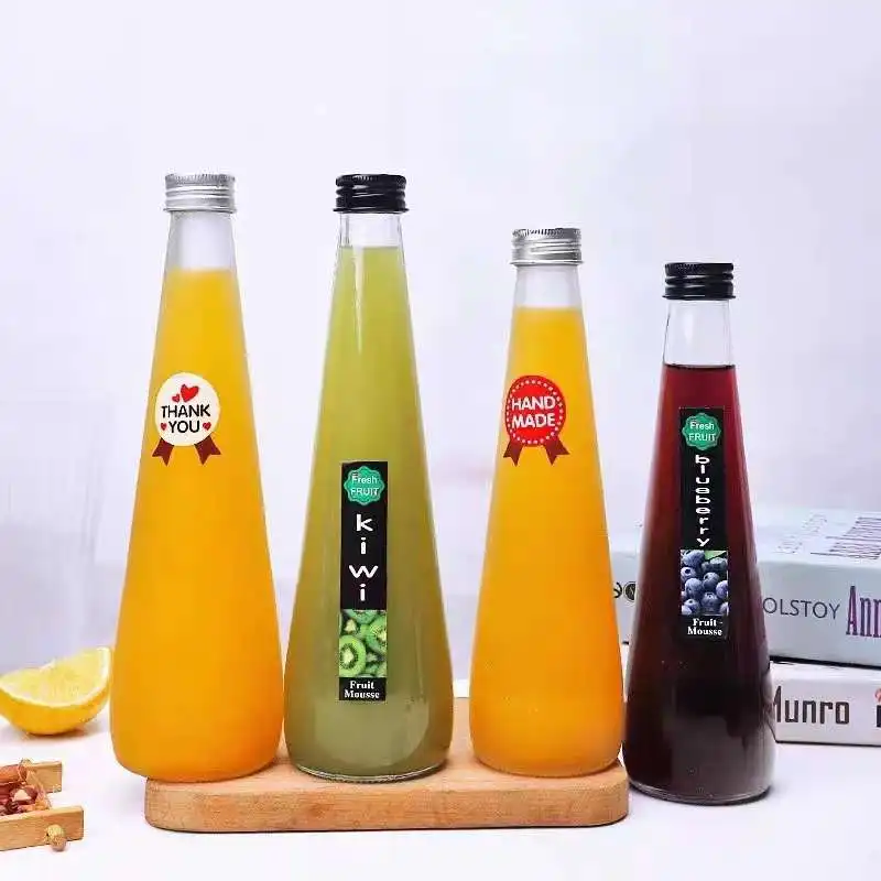 Сок напитков стеклянные бутылки винные