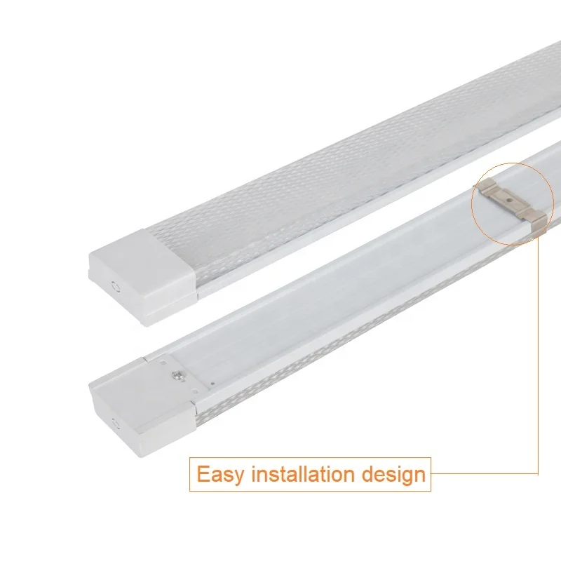 Zhongshan 2022 IP20 new OEM office 4 ft 1.2m 120cm 1200mm 40w 72w 80w 100w batten light led led linear lamps batten light
