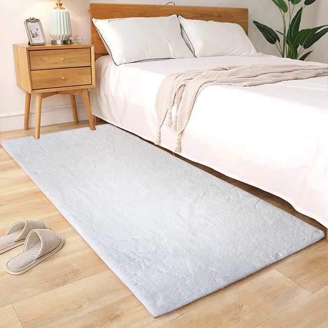 Ковер из искусственного кроличьего меха