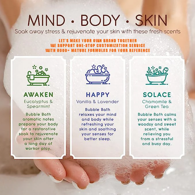 6 популярных ароматерапевтических успокаивающий увлажняющий Расслабляющая жидкая ванна для домашнего спа-душа гель для душа с эвкалиптом мятный розмарин