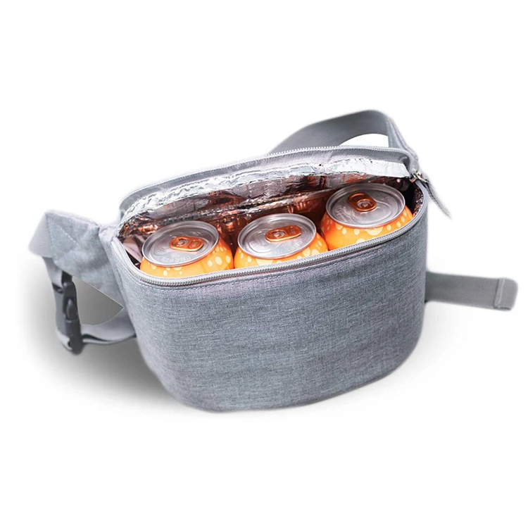 Factory Outdoor Beverage Waist Carry Bag Insulated Beer Holder Fanny Pack