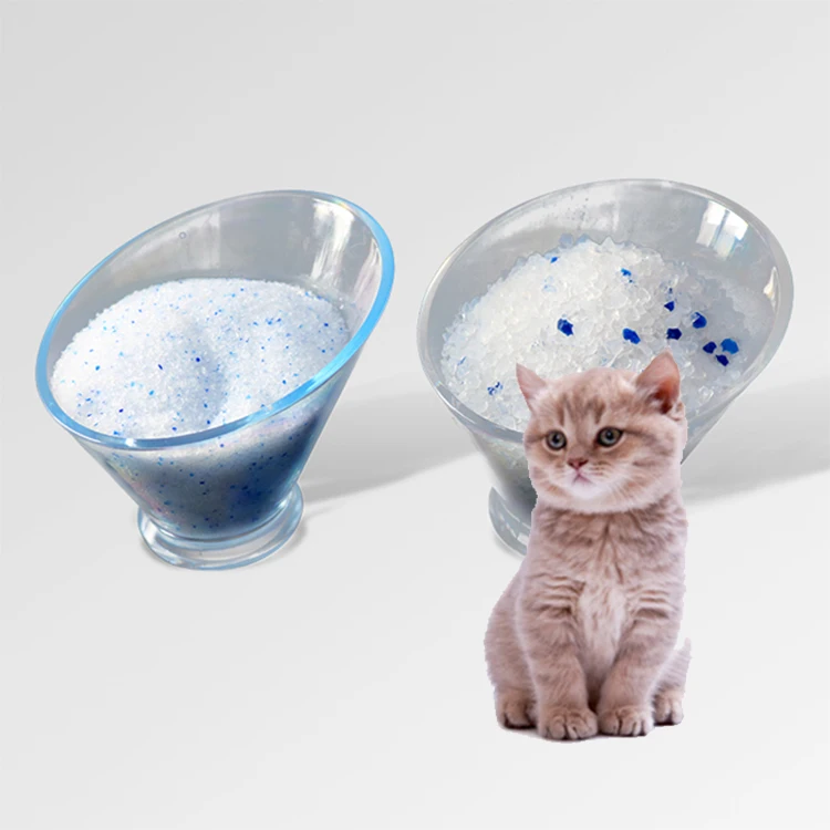 Dust Free Pearl Sand Crystal Sand Clean Good Adsorbability Silica Gel Cat Litter